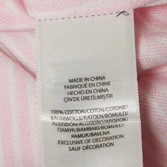 Ralph Lauren Pink Cotton Knit Oxford Button Down Shirt Small 2 - Picture 4 of 4